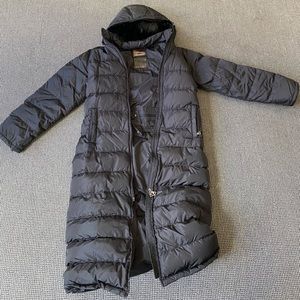 Long prada puffer